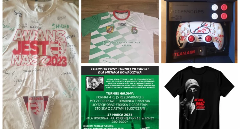 Co będzie na licytacjach dla Michała? (zdjęcia)