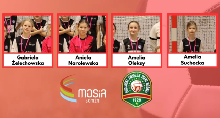 Gabriela, Aniela, Amelia i Amelia w kadrze
