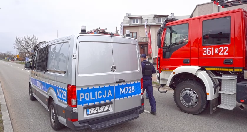 27-latek zatrzymany po wybuchu w budynku przy ul. Sikorskiego w Łomży