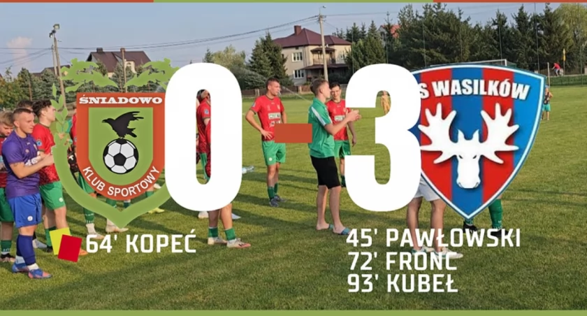 KS Śniadowo. Tabela po porażce
