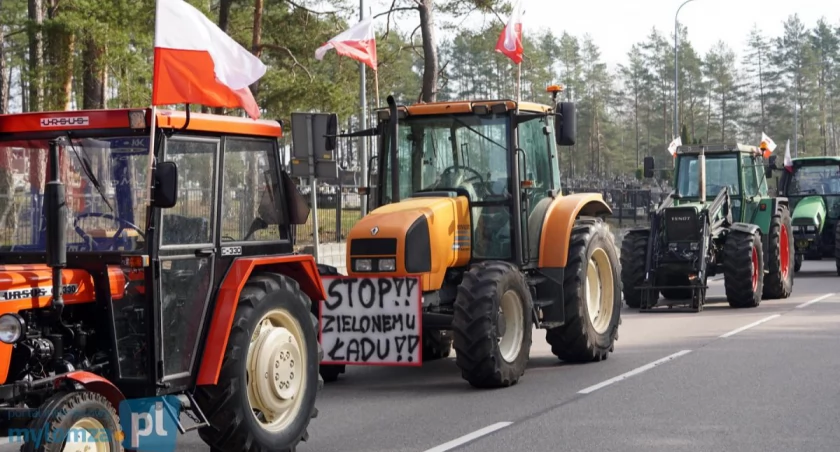 Ogólnopolski Protest Rolników. Jutro blokady w wielu lokalizacjach powiatu łomżyńskiego