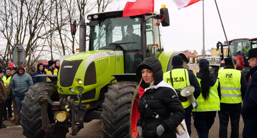 [LIVE] Piątnica: Ogólnopolski Protest Rolników i blokada mostów