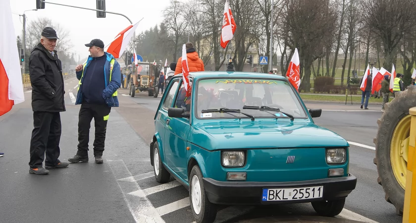 „Władimir Putin tylko siedzi i się śmieję”. Piątnica i Wizna: Ogólnopolski Strajk Rolników