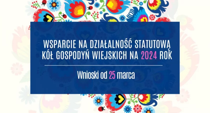 Do wzięcia są pieniądze dla Kół Gospodyń Wiejskich