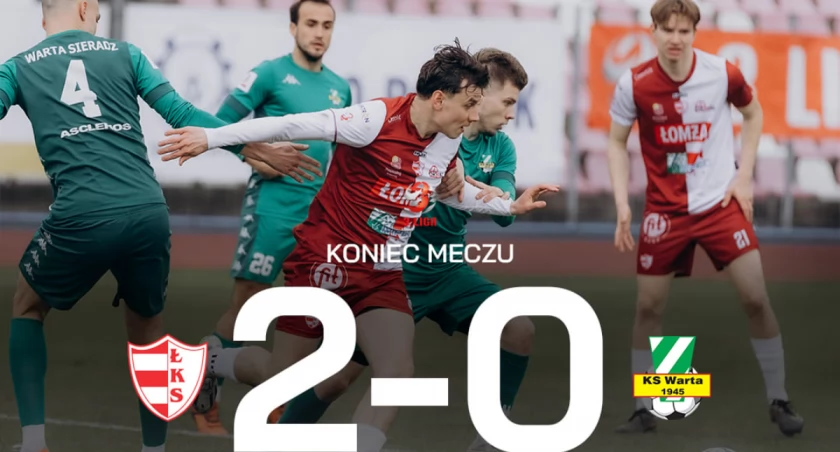 ŁKS Łomża. Ekipa Płuski już nad 