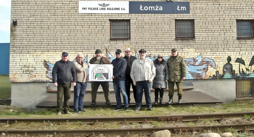 Łomżyńska kolej ma swoich pasjonatów  