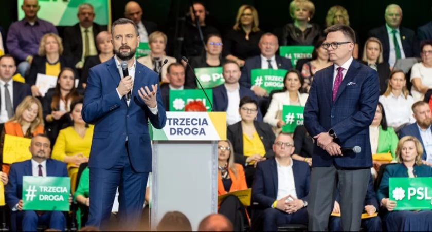 Szymon Hołownia i Władysław Kosiniak-Kamysz odwiedzą dzisiaj Łomżę. Trzy godziny przed ciszą wyborczą!