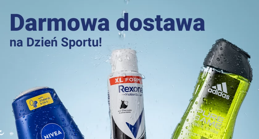 Darmowa dostawa zakupów z Rossmanna z okazji Dnia Sportu