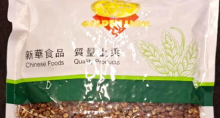 Wycofaną partię pieprzu syczuańskiego. Produkt przekroczył najwyżej dopuszczalny poziom pozostałości pestycydów