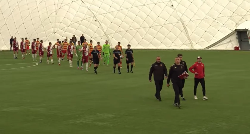ŁKS Łomża. Oglądaj naszych pod balonem! (wideo)