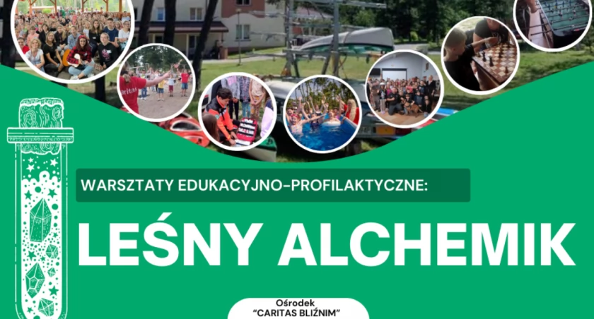 Leśny Alchemik - wakacyjna propozycja Caritas Diecezji Łomżyńskiej dla dzieci i młodzieży