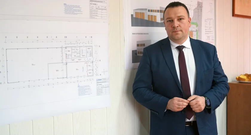 Nowoczesne oblicze Podlaskiego Zarządu Dróg: W Łomży powstaje nowy budynek [FOTO]