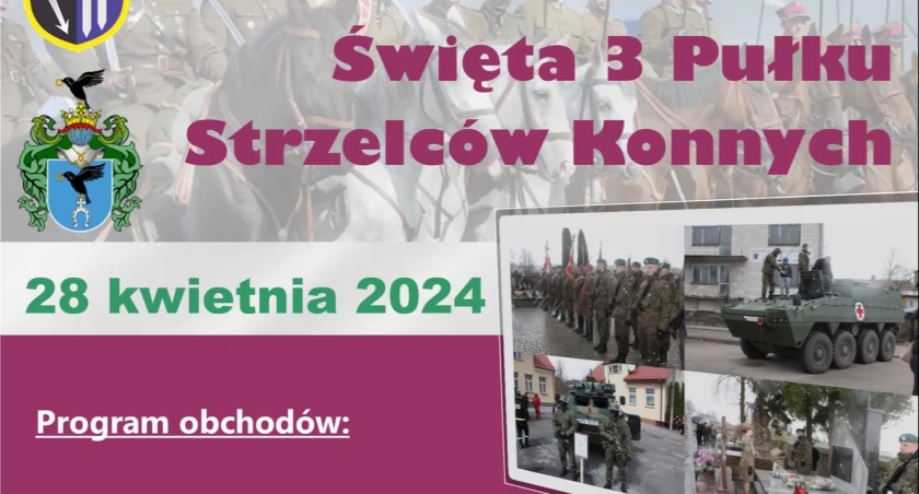 Święto 3 Pułku Strzelców Konnych w Śniadowie – 28 kwietnia 2024 roku