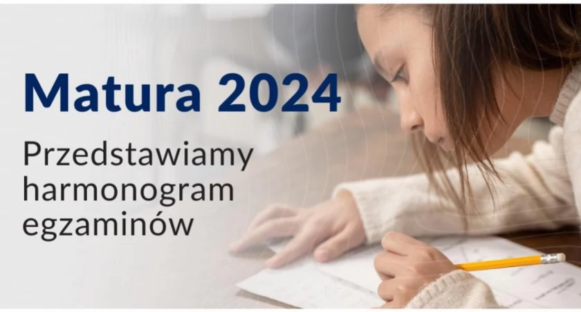 Matura 2024. Harmonogram egzaminów