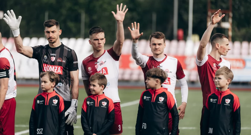 ŁKS Łomża. Tabela wygląda pięknie!