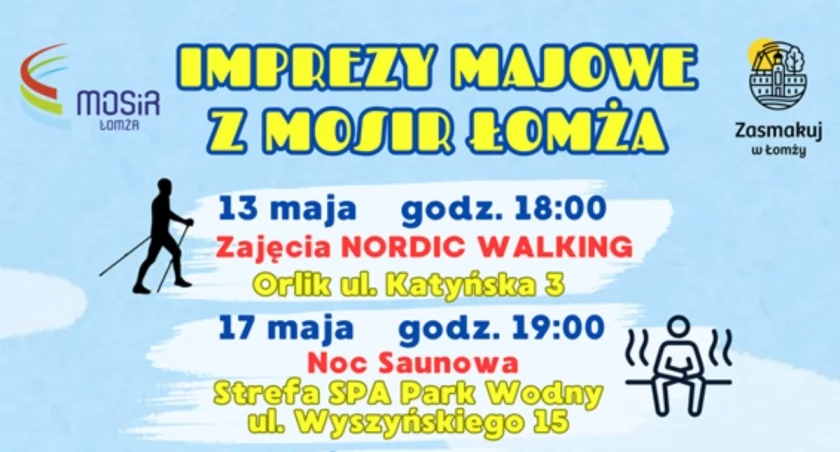 Imprezy majowe z MOSiR Łomża!
