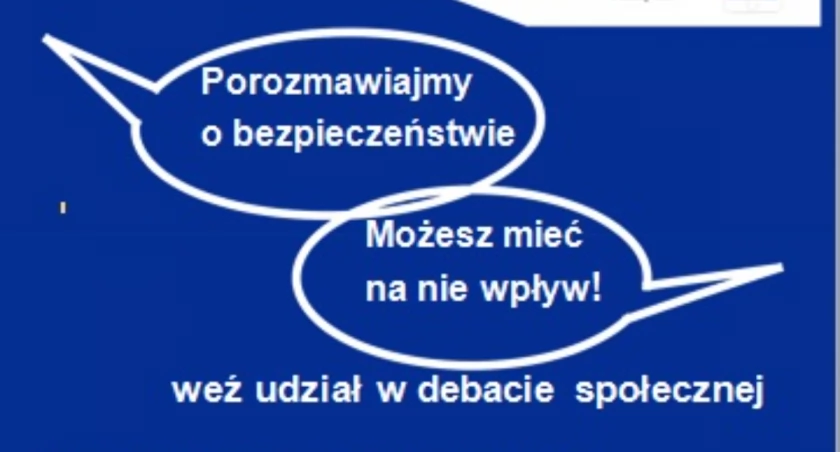 Policjanci zapraszają na debatę społeczną 