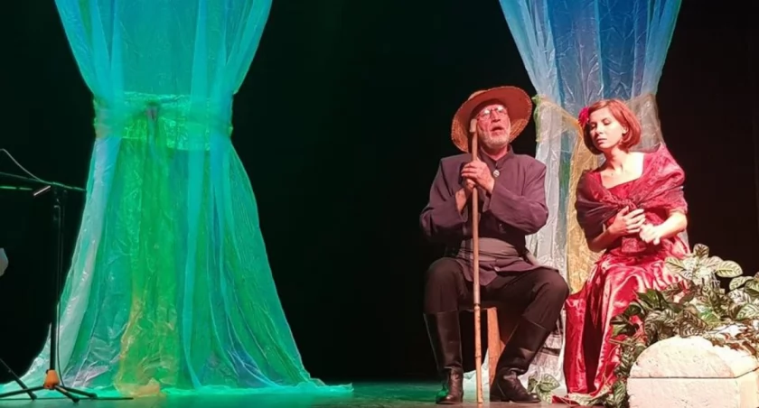 Spektakl Pan Tadeusz. Zaprasza Gminny Ośrodek Kultury w Miastkowie