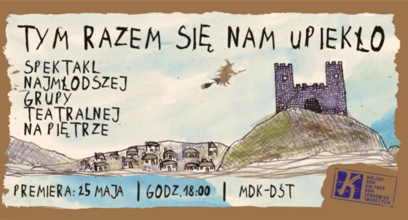Spektakl najmłodszej grupy teatralnej w MDK-DŚT