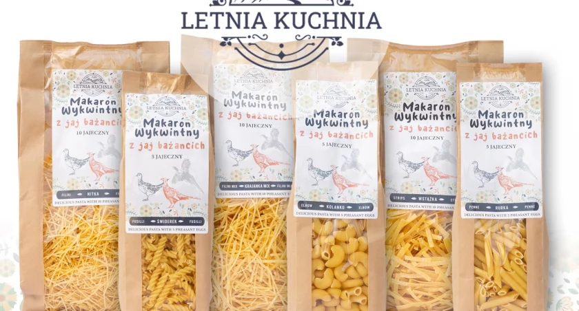 Makaron z jaj bażancich jest wykwintny, zaskakuje wyjątkowym smakiem
