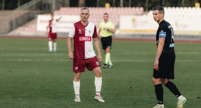 ŁKS II Łomża. Michał Pardo otworzył ogień!