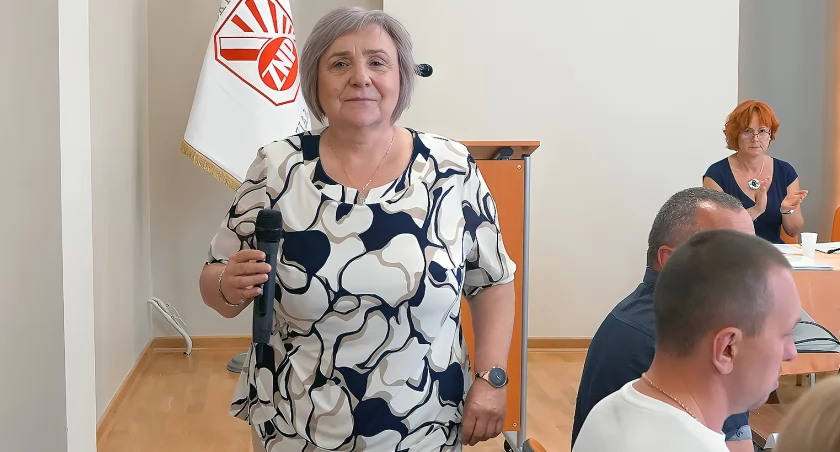 Jednogłośne poparcie dla Ewy Chludzińskiej na stanowisku prezesa ZNP w Łomży [VIDEO]