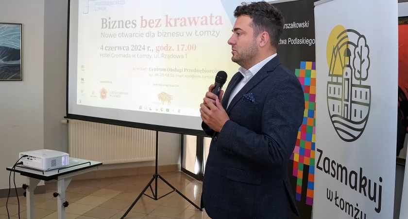 Biznes bez krawata: Łomża stawia na bezpośredni dialog z przedsiębiorcami [VIDEO i FOTO]