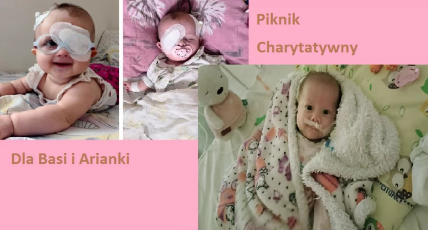 Piknik charytatywny dla Basi i Arianki. Szansą na normalne życie