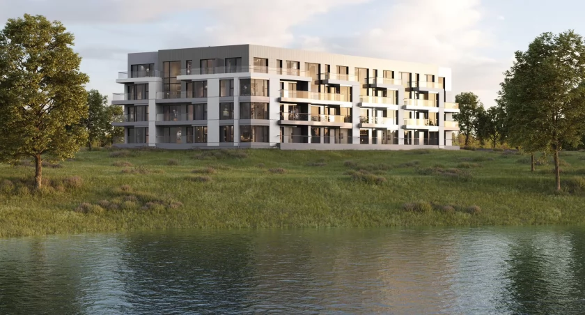 Przy łomżyńskich bulwarach powstanie nowoczesny apartamentowiec [PROJEKT] 