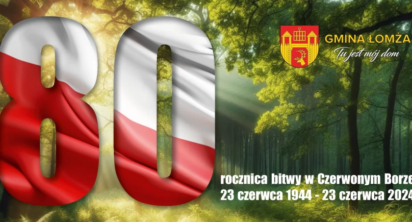 Program uroczystości 80. rocznicy bitwy w Czerwonym Borze