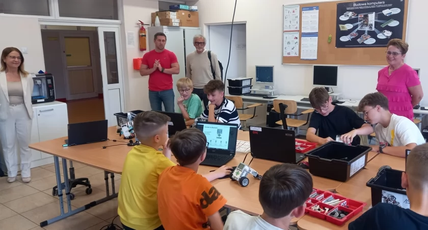Hiszpańska wizyta w łomżyńskiej „Dziesiątce” [FOTO]