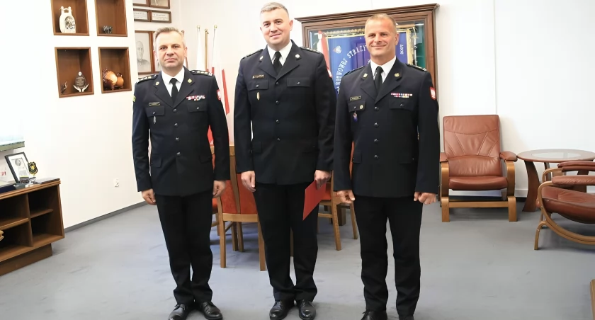 Oficjalne powołanie zastępcy Komendanta PSP w Łomży