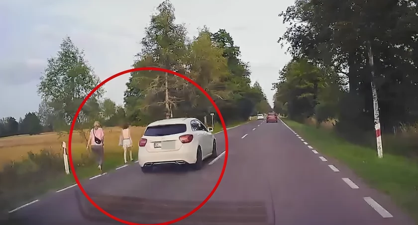 Weekendowy horror na trasie Nowogród - Kuzie. Tragedia wisi w powietrzu [VIDEO]