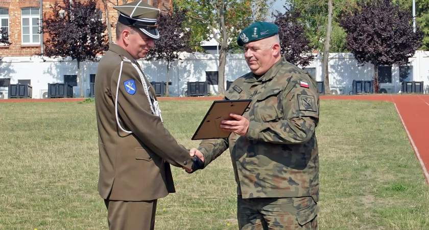  Pożegnanie z Łomżą ppłk. Krzysztofa Rabka [VIDEO i FOTO]