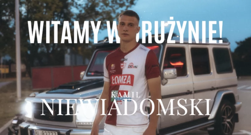 ŁKS Łomża. Już wiadomo kto przyszedł. Niewiadomski