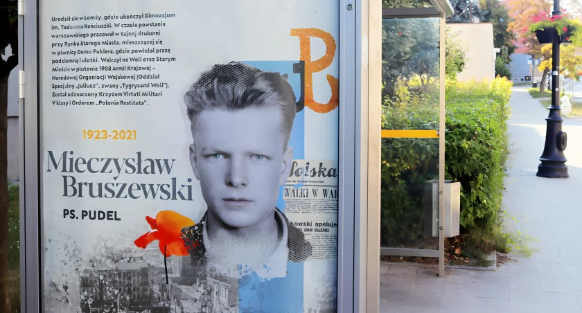 80. Rocznica Powstania Warszawskiego: Łomża przypomina o lokalnych bohaterach [FOTO]
