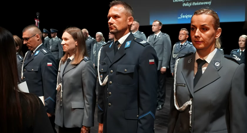 Łomża: Uroczyste obchody święta Policji z medalami i awansami [VIDEO i FOTO]