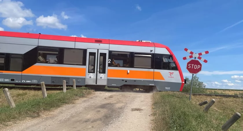 Zderzenie szynobusu z samochodem osobowym