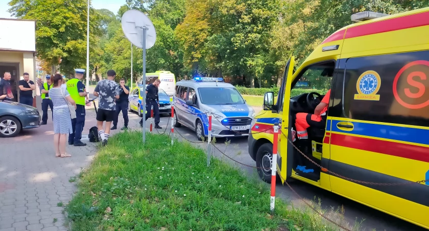 Na Al. Legionów potrącono nastolatka na hulajnodze [FOTO]