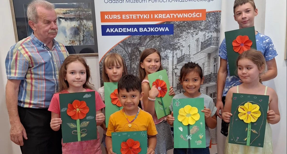 Baśniowe kwiaty dla Calineczki. Warsztaty plastyczne z Andersenem