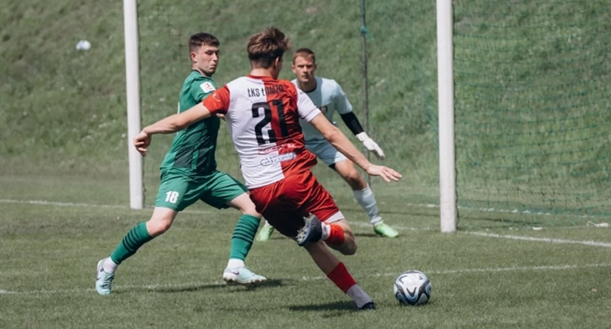 ŁKS Łomża. Jakóbiak: Są głównym kandydatem do awansu