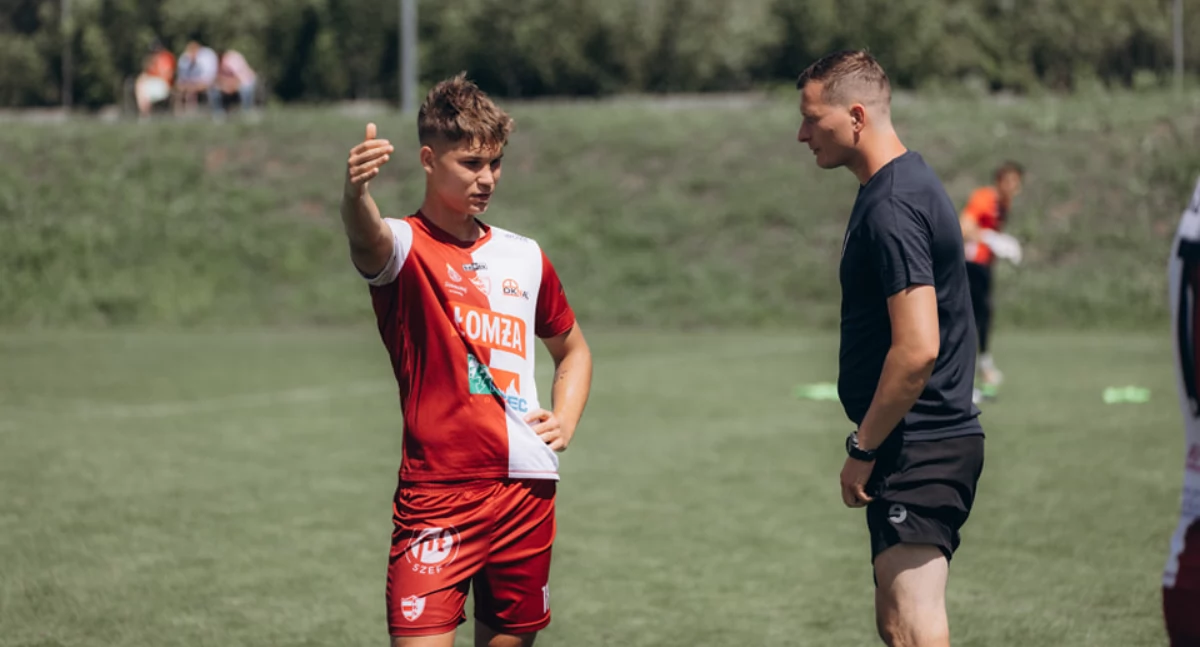 ŁKS Łomża. 21 goli w ośmiu meczach