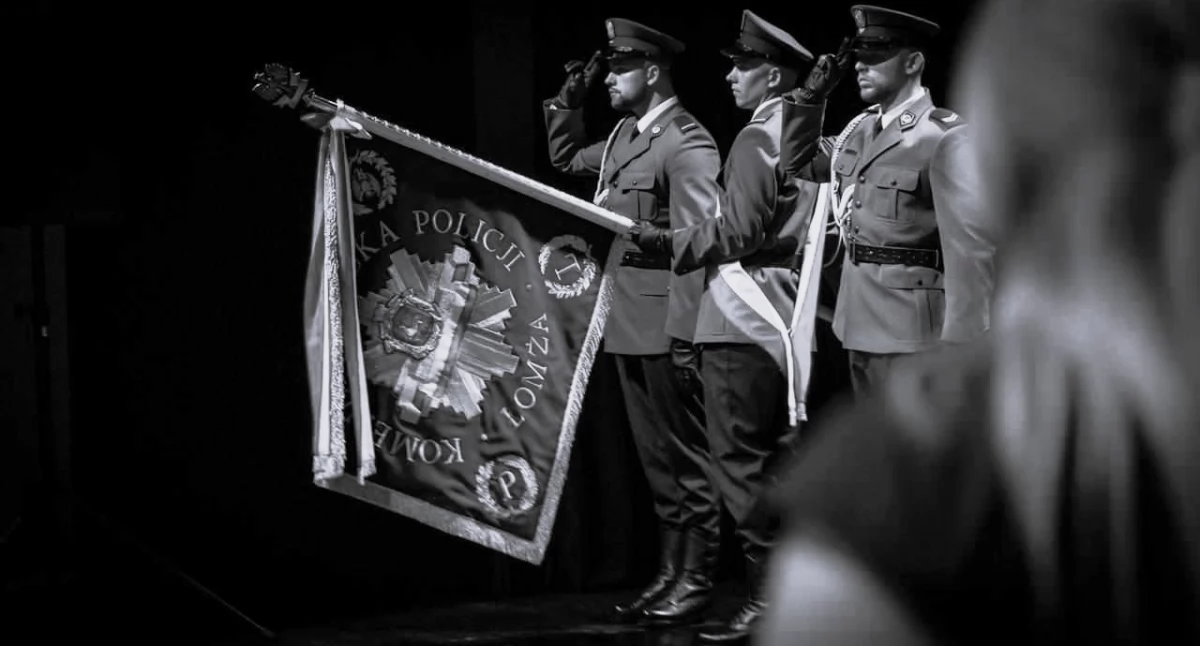 Na wieczną służbę odszedł 29-letni funkcjonariusz z Komendy Miejskiej Policji w Łomży