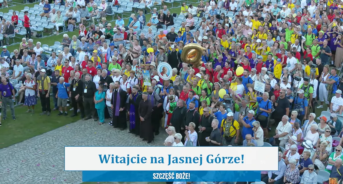 Wielka wiara na długiej drodze. Piesza Pielgrzymka Łomżyńska dotarła przed tron Jasnogórskiej Matki