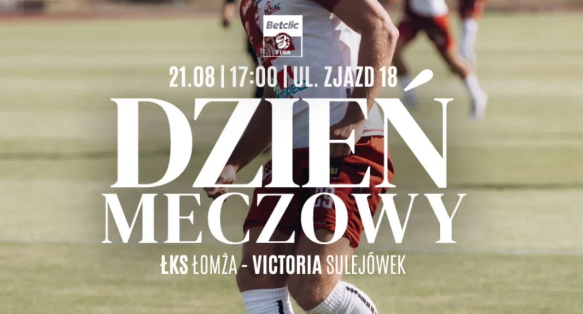 [NA ŻYWO] ŁKS Łomża gra z Victorią