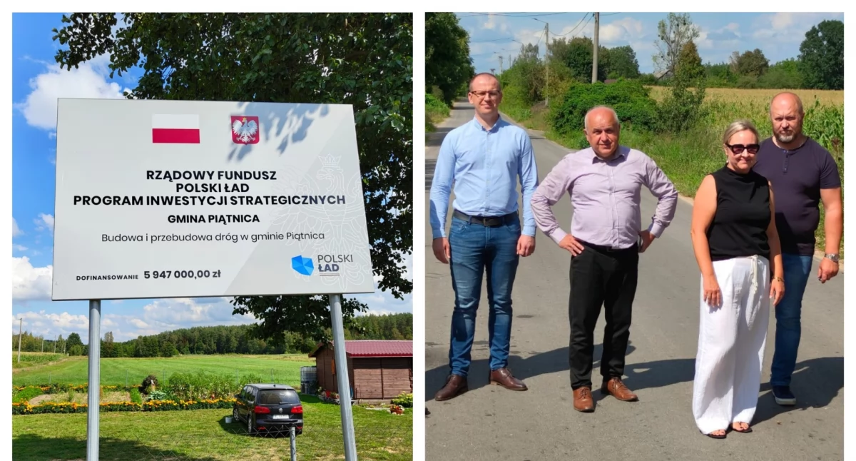 Bezpieczniej na drodze gminnej w Motyce