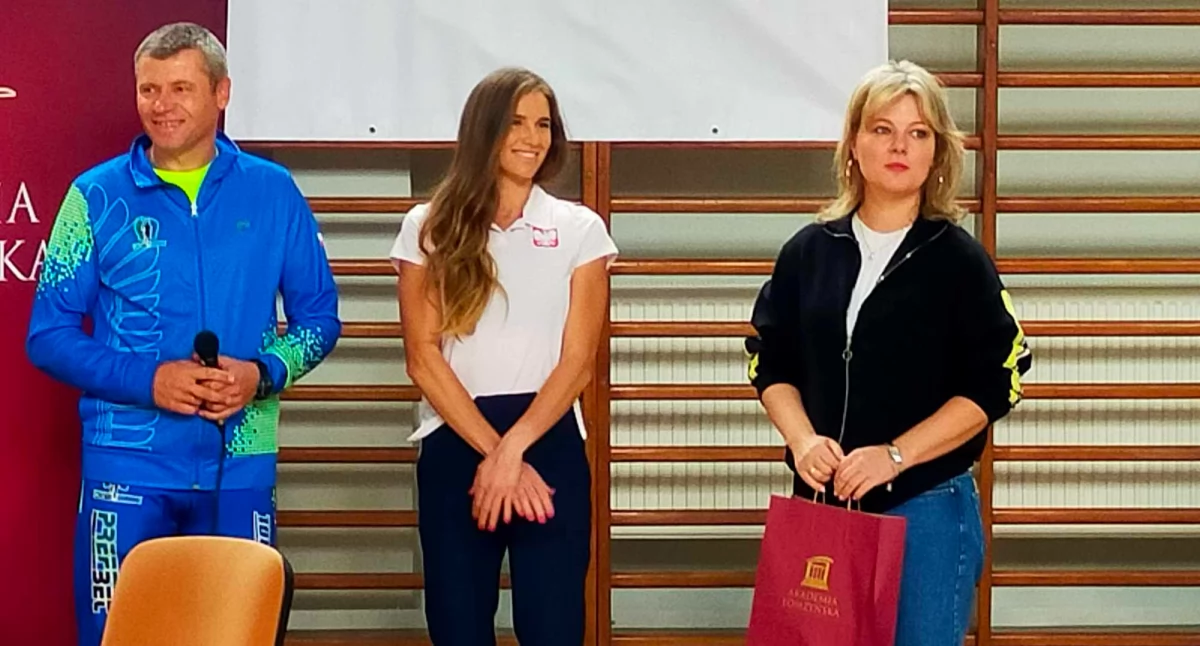 Mistrzyni Europy i Rekordzistka Polski odwiedziła mury Liceum Mistrzostwa Sportowego! [FOTO]