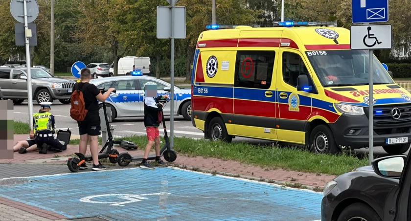 Groźny wypadek na al. Piłsudskiego. Dziewczynka potrącona na przejściu dla pieszych [FOTO]