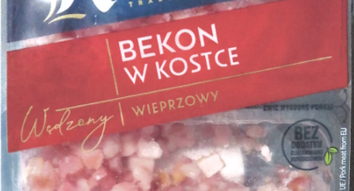 GIS ostrzega. W jednej z partii bekonu wędzonego w kostce wykryto obecność bakterii Listeria monocytogenes