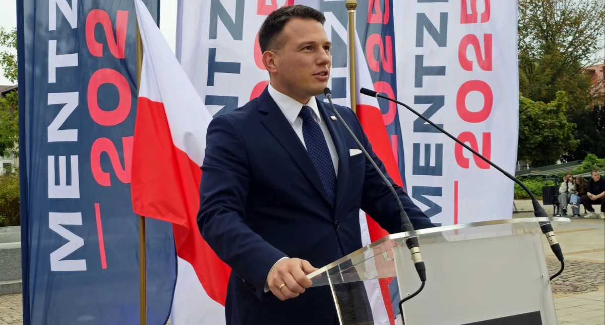  Łomża na trasie kandydata na prezydenta